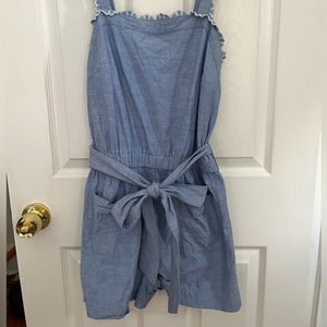 Loft denim romper